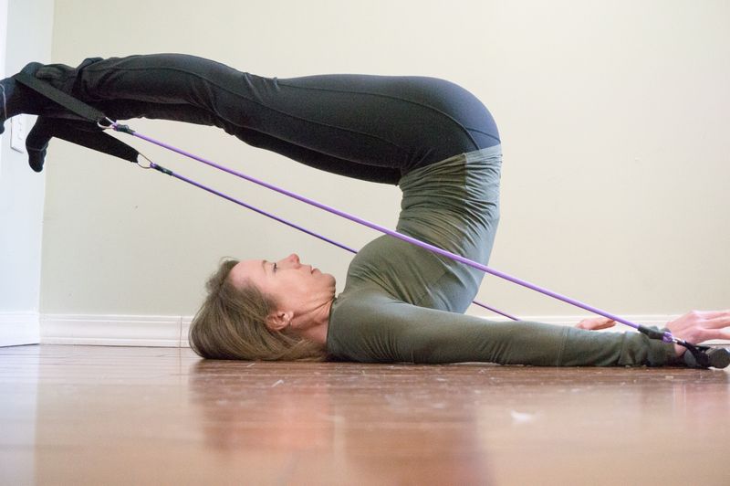 Group doing a stretching exercise